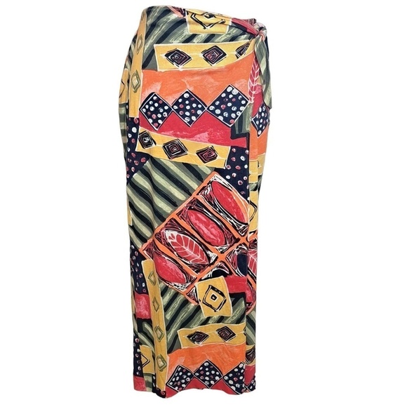 Vintage 1980s/1990s Star Cody Sarong Maxi Skirt Size S NWT - Picture 1 of 7
